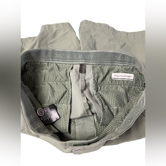 English laundry green flat front shorts - Picture 3 of 4